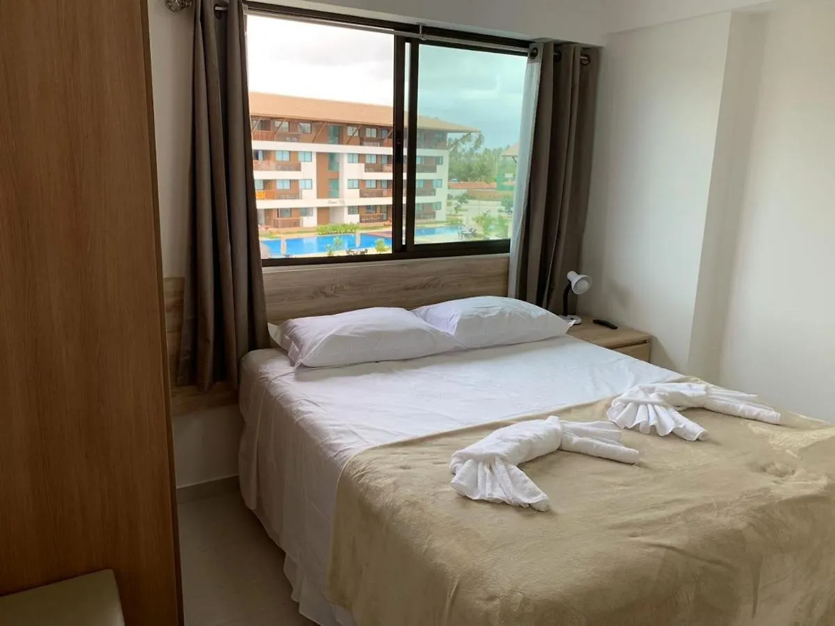 Flat Extraordinario Beira Mar Em Porto De Galinhas Com Pe Na Areia Cupe Beach Living 0*,  Brazylia