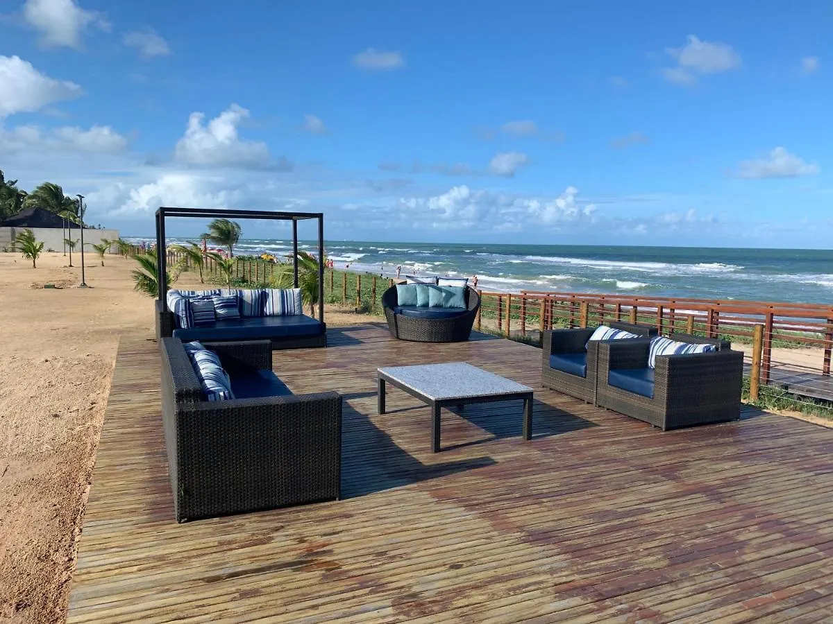 Apartment Flat Extraordinario Beira Mar Em Porto De Galinhas Com Pe Na Areia Cupe Beach Living Brazil