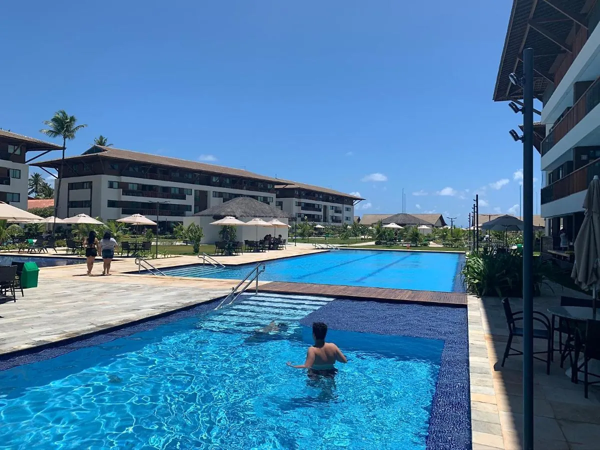 Flat Extraordinario Beira Mar Em Porto De Galinhas Com Pe Na Areia Cupe Beach Living 公寓