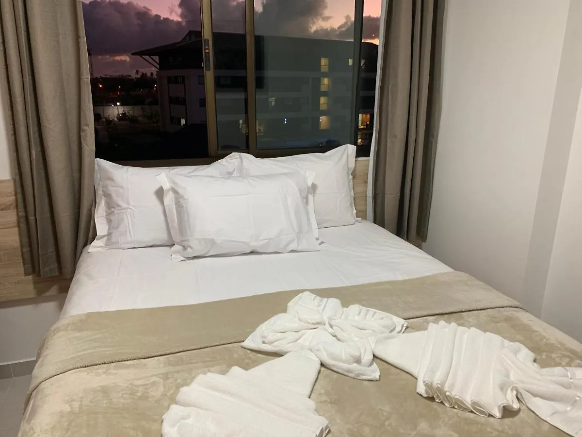公寓 Flat Extraordinario Beira Mar Em Porto De Galinhas Com Pe Na Areia Cupe Beach Living
