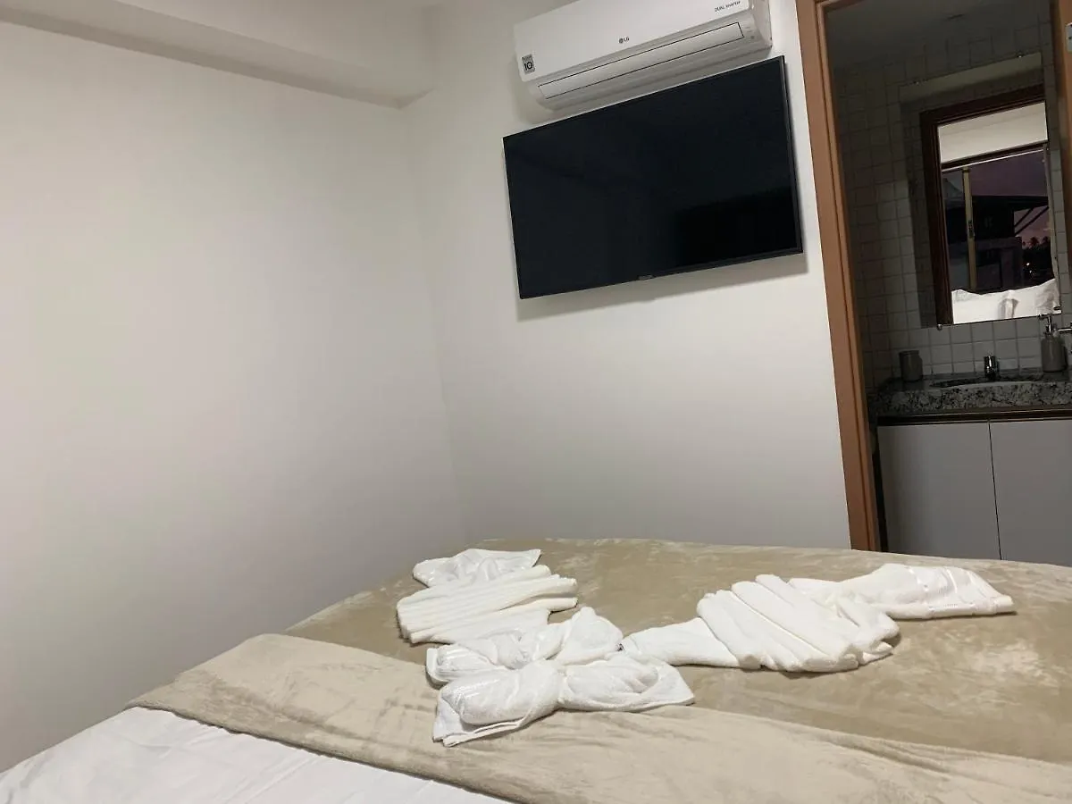 Flat Extraordinario Beira Mar Em Porto De Galinhas Com Pe Na Areia Cupe Beach Living 公寓