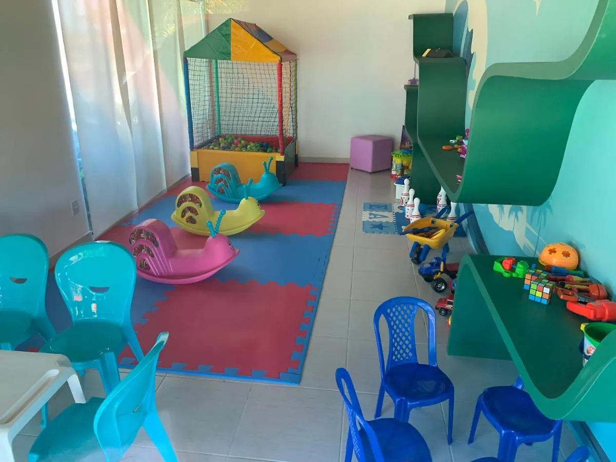 Flat Extraordinario Beira Mar Em Porto De Galinhas Com Pe Na Areia Cupe Beach Living 公寓