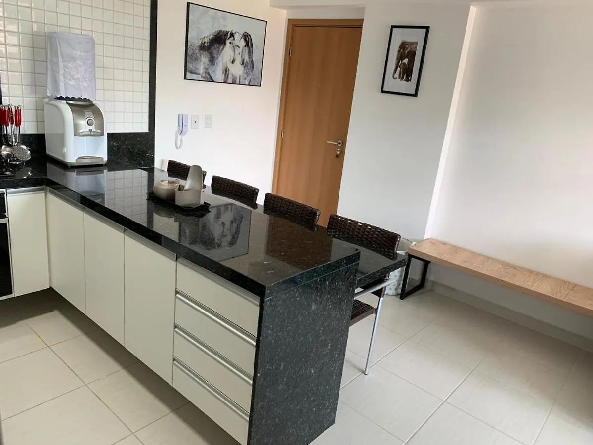 公寓 Flat Extraordinario Beira Mar Em Porto De Galinhas Com Pe Na Areia Cupe Beach Living 巴西