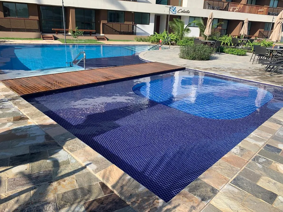 Flat Extraordinario Beira Mar Em Porto De Galinhas Com Pe Na Areia Cupe Beach Living 0*,